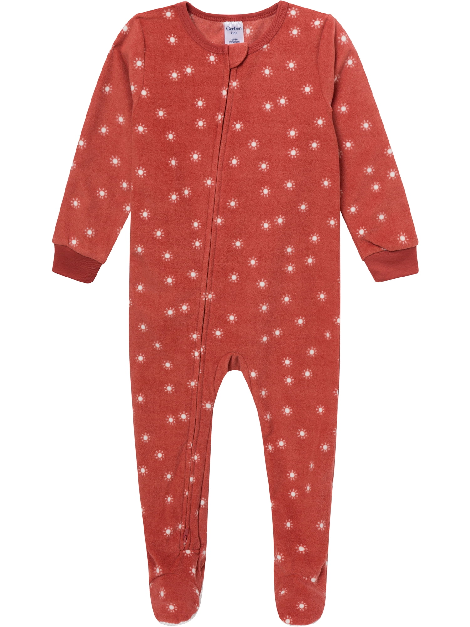 Gerber Baby and Toddler Neutral Microfleece 2-Way Zipper Blanket Sleeper Pajamas, 3-Pack, Sizes 0/3 Months - 5T