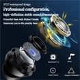 thumbnail image 4 of Wireless Earphones, Bluetooth 5.4 in Ear Lightweight Earphones, Charging Case, and Led Display,IPX7 Waterproof Sports Earphones,Gaming Earphones with Microphone (Black), 4 of 8