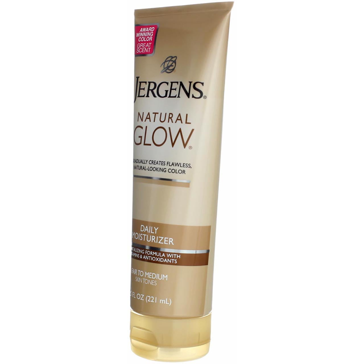 Jergens Natural Glow Daily Moisturizer for Medium Skin Tones, 7.5-Ounce Tubes Pack of 3