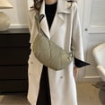 thumbnail image 1 of Bolso de mano acolchado para mujer, moderno, suave, de algodón, ligero para adolescentes, 1 of 7