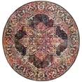 thumbnail image 2 of SAFAVIEH Crystal Eric Oriental Area Rug, Navy/Light Blue, 7' x 7' Round, 2 of 7