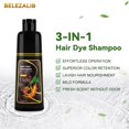 thumbnail image 2 of Champú colorante para cabello BELEZALIB Castaño oscuro 150 ml para cabello gris, 2 of 7