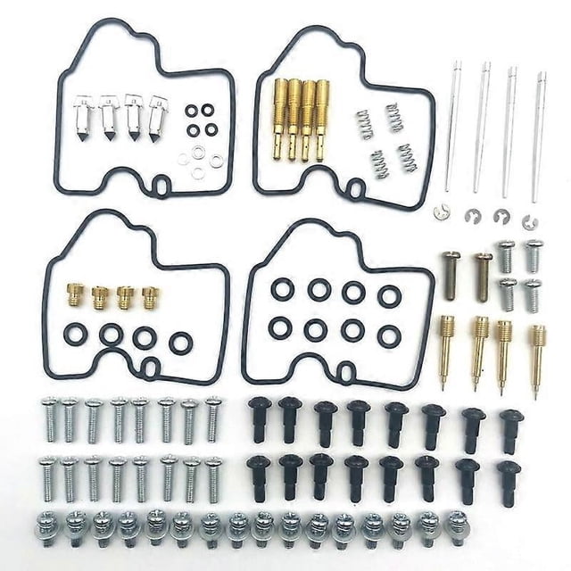 4 Set Carburetor Rebuild Kit Carburetor Repair Kit for Yamaha YZF R6 600 1999-2002