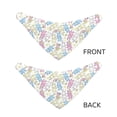 thumbnail image 3 of Naloa Cartoon Bunny Dog Bandana Large and Small-Dog Scarf Bib Handkerchief Accessories for Dogs and Cats(S-L)-Medium, 3 of 5