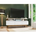 thumbnail image 4 of Manhattan Comfort Yonkers Wood TV Stand for TVs up to 60" in White, 4 of 5