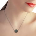thumbnail image 4 of Galaxy Gold 14K White Gold 16.0mm Black Shell Pearl Pendant Necklace - June Birthstone - Balance & Intuition - 16" to 24" - Fine Jewelry for Women, 4 of 4