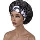 thumbnail image 2 of gorros de satén y seda para dormir, gorro para cabello rizado, 2 of 5