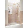 thumbnail image 5 of Glass Warehouse Ghf-49.75 Stellar 78" High X 49-3/4" Wide Hinged Frameless Shower Door -, 5 of 7