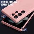 thumbnail image 3 of for Samsung Galaxy S22 Ultra Case, Thin Liquid Silicone Case,Shockproof,Slim Thin Phone Case for Samsung Galaxy S22 Ultra, Full Body Screen Camera Protective Cover-Pink 12-sam s22u-05, 3 of 15