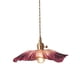 thumbnail image 4 of Lámpara colgante de flores LED Perfecl decorativa de lujo para mesita de noche Bar mostrador cocina Púrpura Grande, 4 of 8