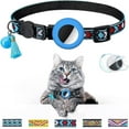 thumbnail image 1 of Collar para gatos Airtag con cascabel, ajustable y desmontable, funda de silicona compatible con Apple Airtag., 1 of 4