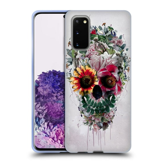 Head Case Designs Officially Licensed Riza Peker Skulls 6 Sugar Soft Gel Case Compatible with Samsung Galaxy S20 / S20 5G