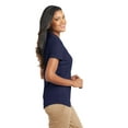 thumbnail image 3 of Port Authority Women's Dry Zone Grid Polo S True Navy, 3 of 6