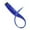 Blue, variant on 22 Inch Straight Clip In Synthetic Fiber Hair Extensions for Party Wigs