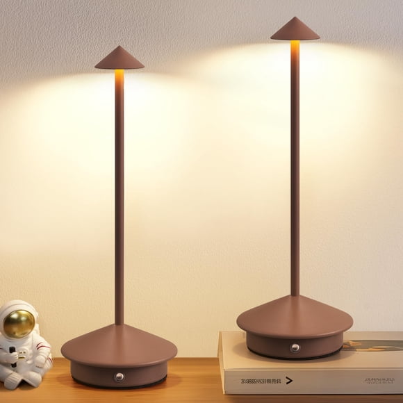 Lámpara de Mesa NEWSEE LED Recargable Inalámbrica 5000mAh Juego de 2