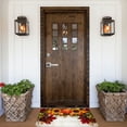 thumbnail image 5 of Non Slip Door Mat, Thanksgiving With Autumn Pumpkins Fall Leaves Fast Drying Bath Tub Mats, Absorbent Bathroom Rugs Entrance Welcome Mat, Bath MatS for Tub, Floor, Home, Kitchen, Hotel,16x24in, 5 of 6