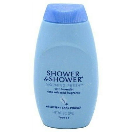 SHOWER TO SHOWER Absorbent Body Powder, Morning Fresh 1 oz