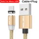 thumbnail image 1 of Cable USB magnético LED USLION, carga rápida, USB tipo C, Cable de teléfono, cargador magnético, carga de datos, Micro USB para iPhone 14 para Xiaomi Tan Jianjun unisex, 1 of 2