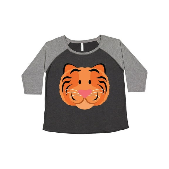 Inktastic Tiger Face Women's Plus Size T-Shirt