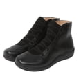 thumbnail image 4 of Oyedens Womens Combat Boots Ankle Booties High Top Fashion Sneakers Comfortable Short Work Boots for Women, 4 of 6
