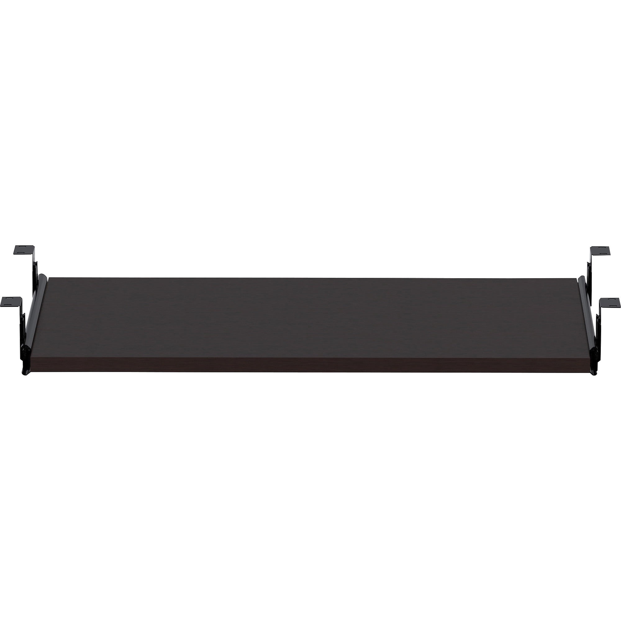 Lorell Essential Series Keyboard Tray - 26" X 15" X 0.8" - Finish: Espresso