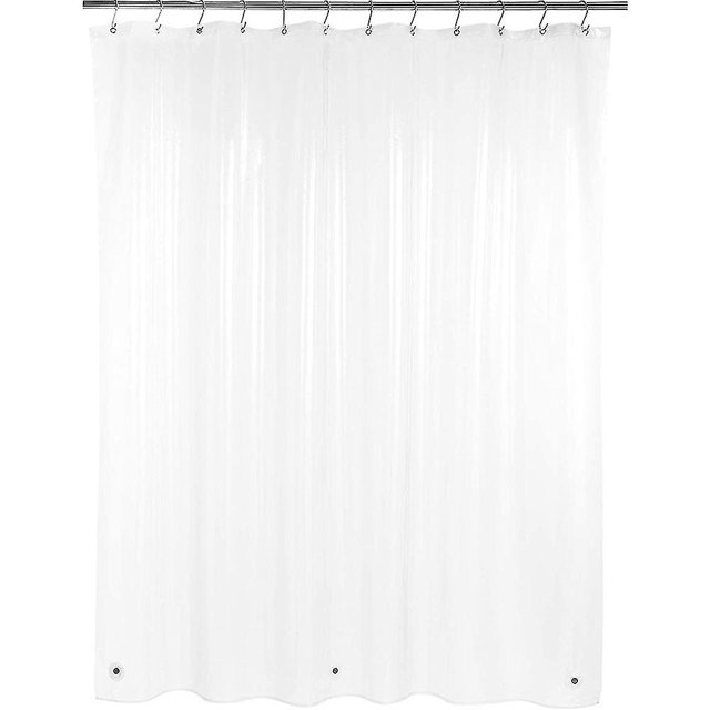Revestimiento De Cortina De Ducha De Baño 3g,Impermeable, Transparente,183cm