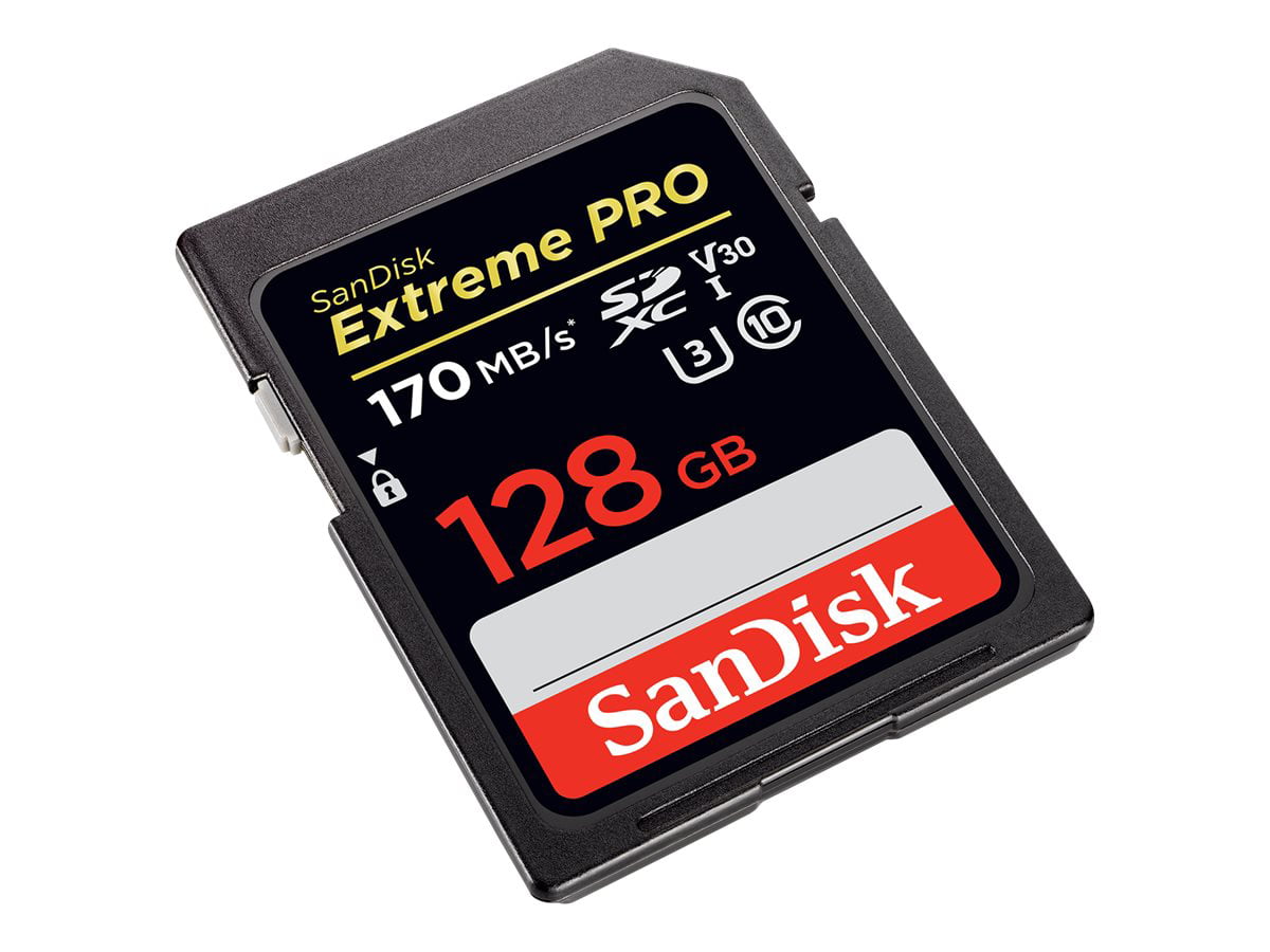 UHS-1 clase 10 SanDisk Extreme PRO 256GB SDXC Tarjeta de memoria de hasta 170MB/s U3, 