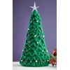 Mary Maxim Crocheted Christmas Tree Kit Yarn