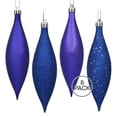 thumbnail image 2 of Vickerman N500122 5.5 in. Cobalt Blue Drop 4 Finish Asst 8-Bx, 2 of 2