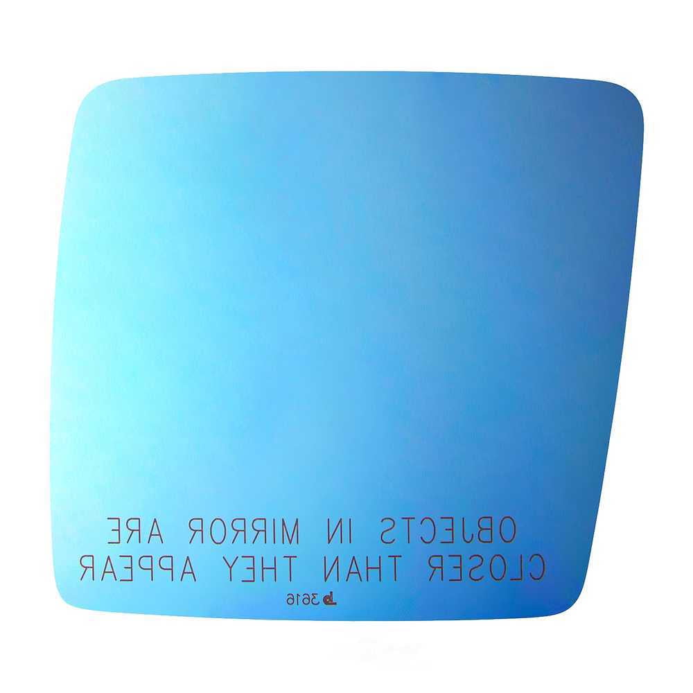 Burco Side View Mirror Replacement Glass - Blue Glass - 3616