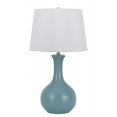 thumbnail image 1 of Cal Lighting BO-2584TB-2-SB 150 Watts Almeria Ceramic Table Lamp, Blue, 1 of 1