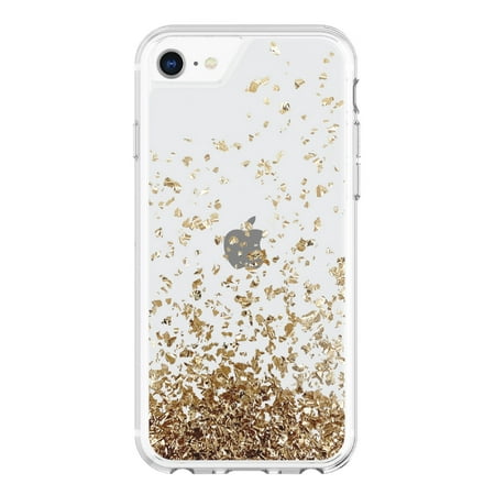 onn. Gold Ombre Fleck Phone Case for iPhone 6/6s/7/8/SE