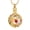 Gold, variant on Dragonfly Urn Necklaces for Ashes Circle Crystal Stainless Steel Memorial Keepsake Pendant Cremation Jewelry for Women Men