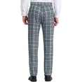 thumbnail image 3 of Lars Amadeus Men's Checked Prom Trousers Formal Plaid Suit Pants, 3 of 6