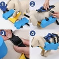 thumbnail image 4 of 2 In 1 Dog Life Jacket Adjustable Strap Detachable Buoyancy Pad Reflective Floating Device for Load Bearing Dogs Swimming, 4 of 4
