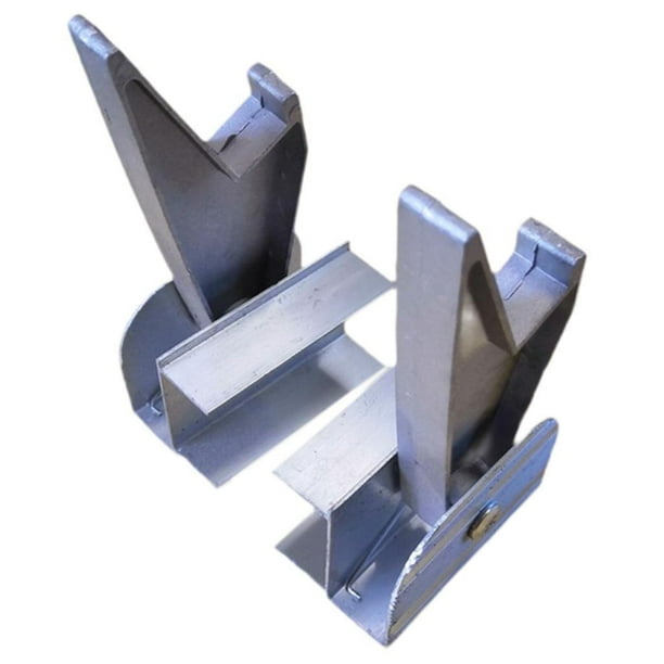 2 piezas de bloqueos de peldaños de extensión de aluminio estabilizador de repuesto para escalera de extensión Todas las cerraduras de aluminio
