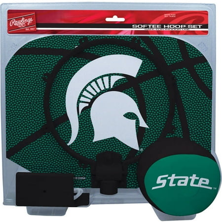 Michigan State Spartans Basketball - Rawlings NCAA Slam Dunk Softee Hoop Set Michigan State University Spartans