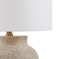 thumbnail image 6 of KAWOTI Rustic Table Lamp for Living Room Bedroom, Resin Bedside Nightstand Lamps with Linen Shade, 6 of 8