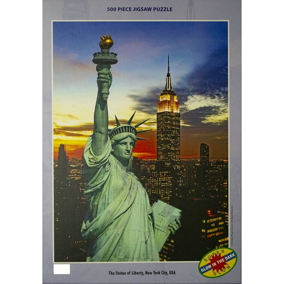 Tomax Jigsaw Puzzle - The Statue of Liberty - New York City, USA (500 Pieces)