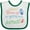 White and Green, variant on Inktastic Pharmacist Future Boys or Girls Baby Bib