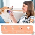 thumbnail image 2 of Tiantian Baodan 8 Pack Dog Toothbrush for Dog Teeth Full Surround Bristles Cleaning, Puppy Finger Toothbrush,Dog Tooth Brushing, Dental Care for Puppies (2 Blue+2 Green+2 Orange+2 Purple), 2 of 6