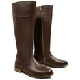 thumbnail image 4 of Women's Knee High Boots by Will's Vegan Shoes (Dark Brown, Black), 4 of 11