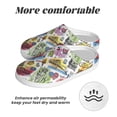 thumbnail image 6 of Lsque America Landmarks1 Pattern Womens Comfort Cotton on Scuff With Memory Foam and Anti-skid Sole Slipper-46/47, 6 of 7