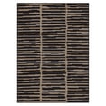 thumbnail image 2 of CHARLINES Mainstays Modern Contemporary Tufted Ivory Base Charcoal Lines, Machine Washable Area Rug 5x7,Living Room, Dining Area, and Bedroom, 2 of 5
