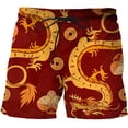 thumbnail image 1 of Dragon Totem Graphic Beach Shorts Pants Men y2k 3D Printing Surf Board Shorts Summer Hawaii Swimsuit Swim Trunks Cool Ice Shorts Fivean unisex, 1 of 2