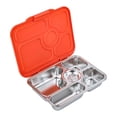 thumbnail image 1 of Yumbox Presto Boîte à Bento Étanche en Acier Inoxydable à 5 Compartiments - Tango Orange, 1 of 5