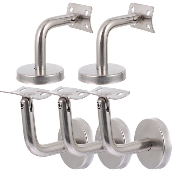Raindrops 5Pcs Stair Riser Brackets Strong Support Made of Stainless Steel for Builders