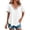 （New9)White, variant on Plus Size Shirts for Women Boho Eyelet Embroidery Flowy Tops Short Sleeve Blouse V Neck Casual Loose Fit Summer Beach Tunic Shirts