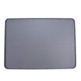 thumbnail image 2 of Pet Foldable Litter Mat Heat Resistant Temperature Food Grade Silicone Pet Feeding Mat For Cats Dogs (53 x 38cm), 2 of 9