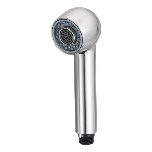 Uxcell Kitchen Faucet Head Replacement Pull Out 4.3" Brushed Silver, 304 Stainless Steel Kitchen Faucet Tap Spray Head Part Fit G1/2 for Kitchen Sink,Bathroom Sink,Flushing Wash,Garden Watering
